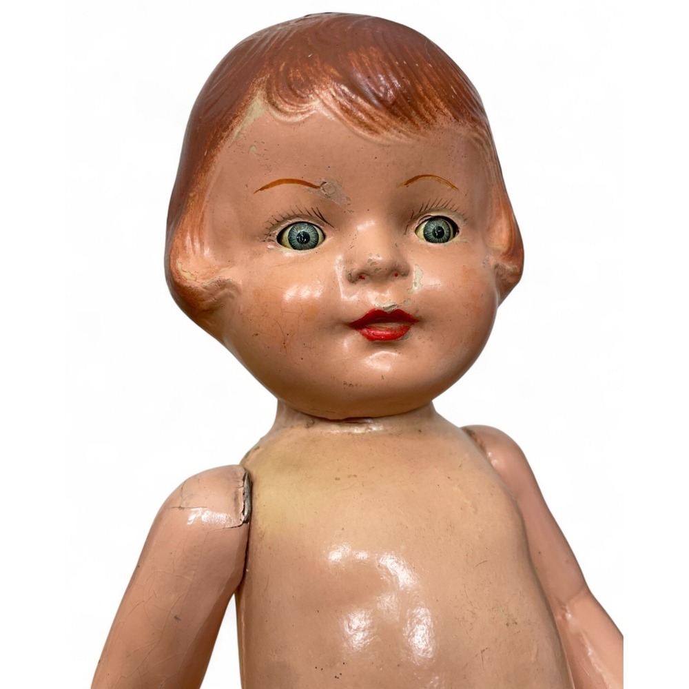 Eegee Chikie Doll 17" Vintage 1930s 30s - Picture 12 of 16